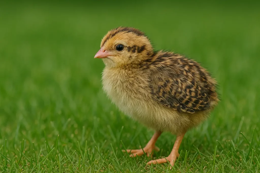 Фото маленького перепела