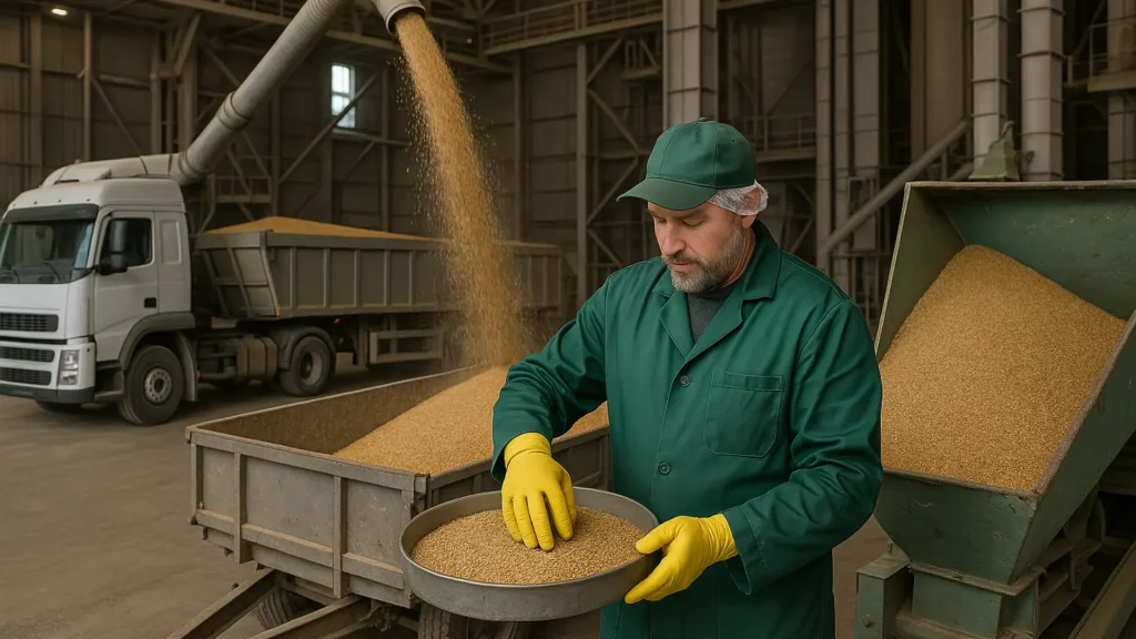 Приёмка и подготовка сырья